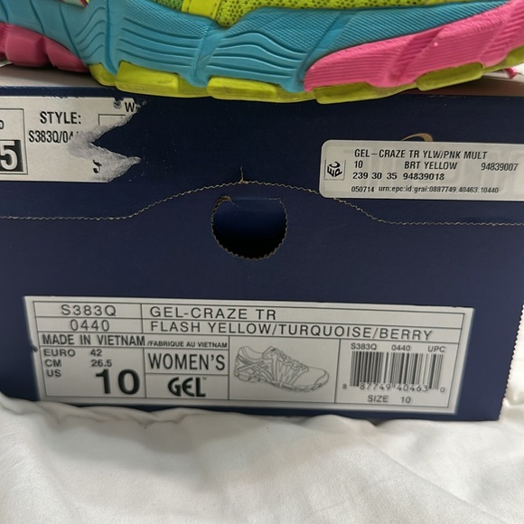 ASICS Gel Craze TR yellow/pink - Picture 5 of 5